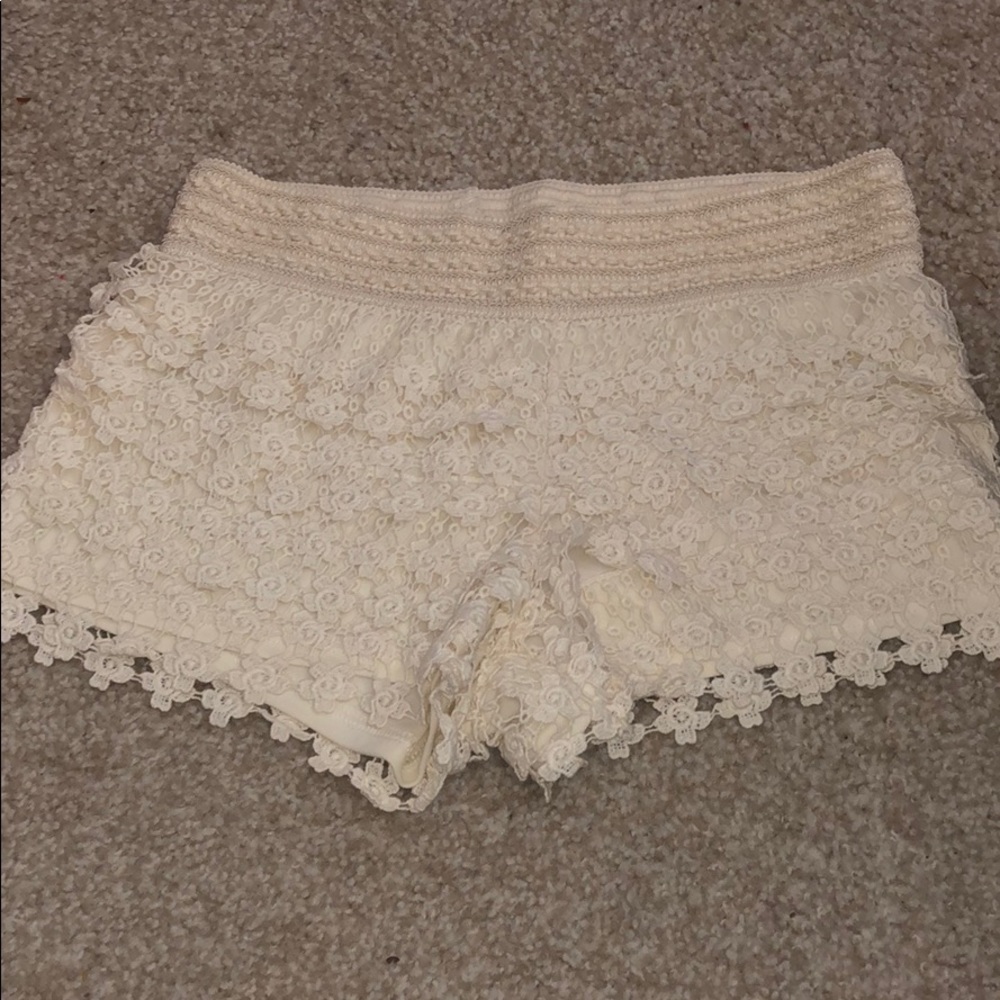 Lace shorts